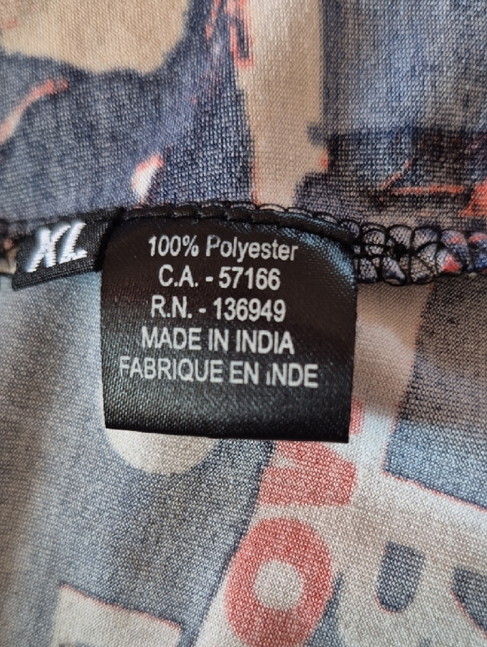 XL Tango Mango Multi-Color Graphic Tunic Top - Picture 10 of 16